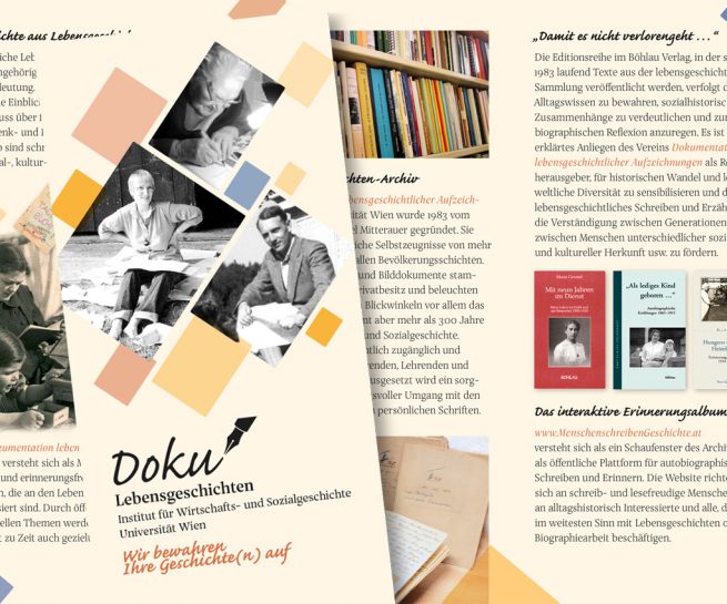 Folder Doku Lebensgeschichten