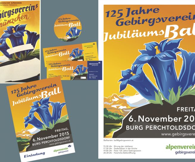 Alpenverein-Gebirgsverein 125 Jahre Ball | Irene Persché